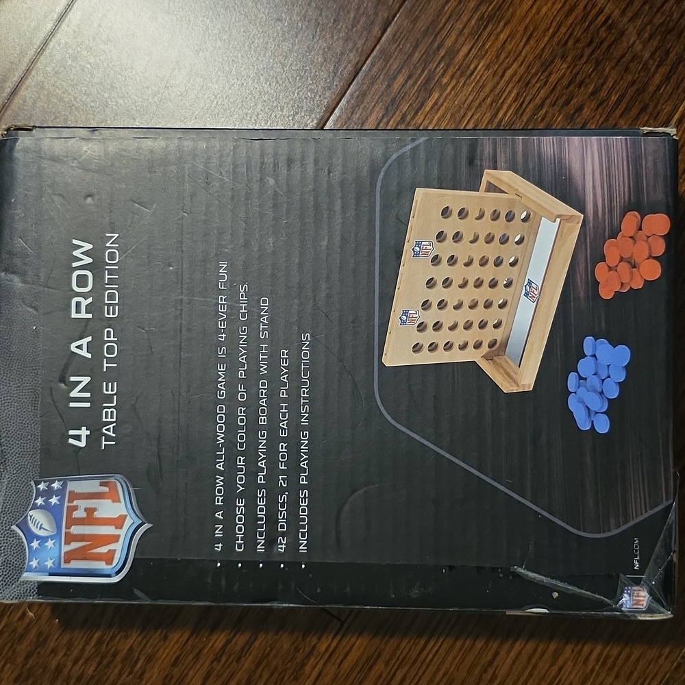 SET OF 2 NFL GAME BOARDS Texans Mini Cornhole and Cowboys Game Set - Picture 6 of 10
